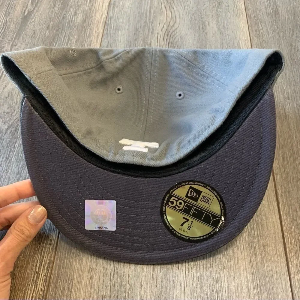 New Era 59FIFTY Texas Longhorns Gray Cap